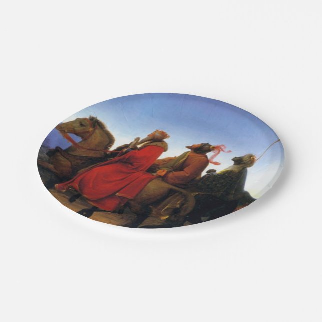 Prato De Papel Os Três Sabedores (Inclinado)