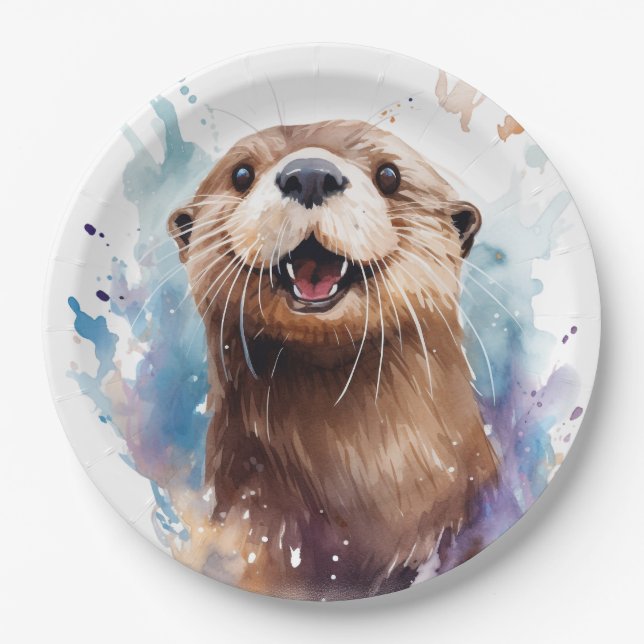 Prato De Papel Otter (Frente)