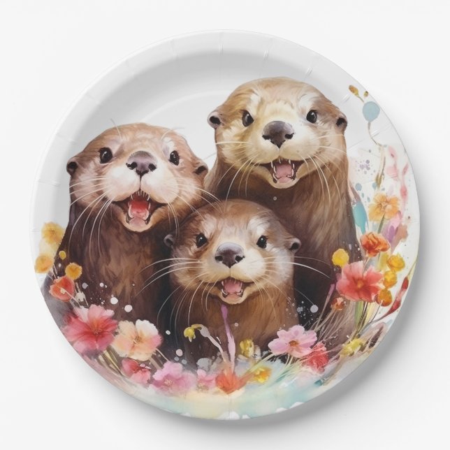 Prato De Papel Otter (Frente)