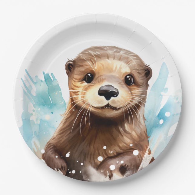 Prato De Papel Otter (Frente)