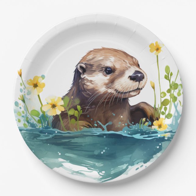Prato De Papel Otter (Frente)