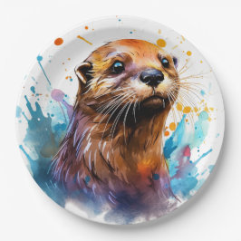 Prato De Papel Otter