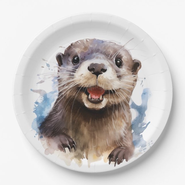 Prato De Papel Otter (Frente)