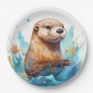 Prato De Papel Otter