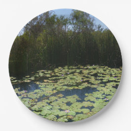 Prato De Papel Outback Lily Pads