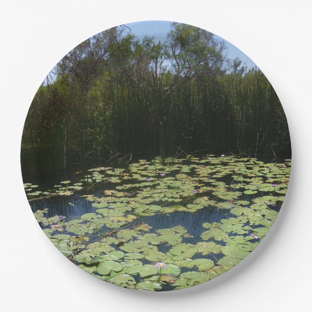 Prato De Papel Outback Lily Pads (Frente)