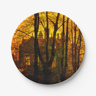 Prato De Papel Outubro depois John Atkinson Grimshaw