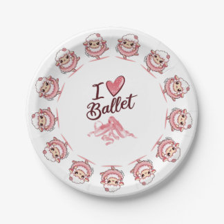 Prato De Papel Oveja ballet