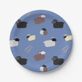 Prato De Papel Ovinos e Ovinos