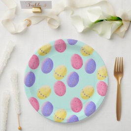 Prato De Papel Ovos de páscoa