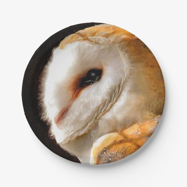 PRATO DE PAPEL OWLS (Frente)