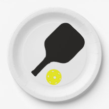 Pá e bola de picleball