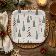 Padrão de árvore de Natal Boho