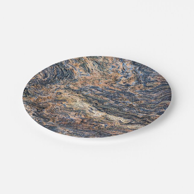 Prato De Papel Padrão de Pedra Natural (Inclinado)