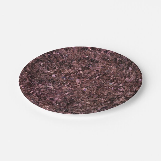 Prato De Papel Padrão de Pedra Natural (Inclinado)