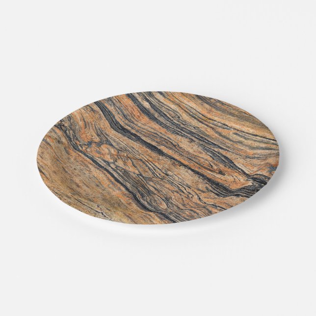 Prato De Papel Padrão de Pedra Natural (Inclinado)