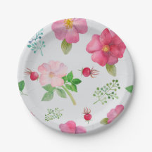 Padrão de rosa Hip Garden