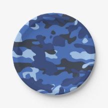 Padrão do Exército Azul Camo de Camuflagem