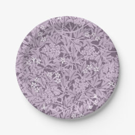 Prato De Papel Padrão Floral Lavanda William Morris