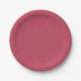 Prato De Papel Padrão giratório rosa profundo texturizado