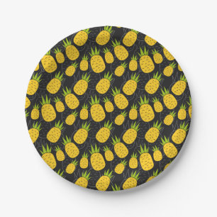 Prato De Papel padrão uniforme de fruta Padrão da superfície da