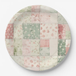 Prato De Papel Padrões Inclinação Floral Cor-de-Rosa, Fazenda Oci
