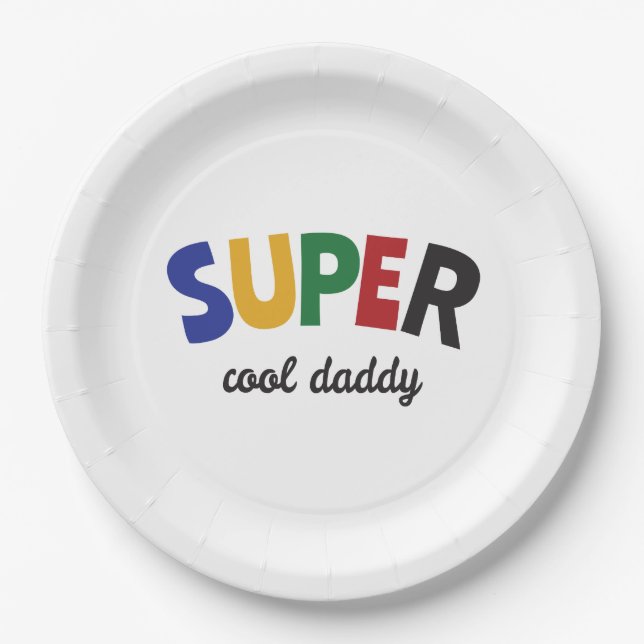 Prato De Papel Pai super legal (Frente)