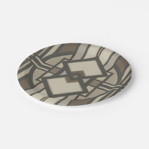 Prato De Papel Painel Deco Neutro I