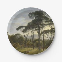 Paisagem Italiana com Pinheiros Guarda-chuvas (Voo