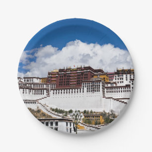 Prato De Papel Palácio de Potala em Lhasa - Tibete