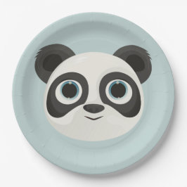 Prato De Papel Panda Birthday Kids Room Wall Art Paper Placas