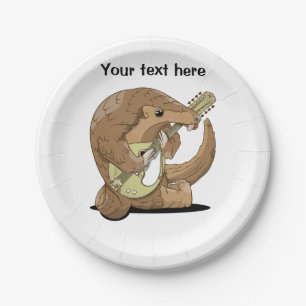 Prato De Papel Pangolin Mandolin