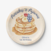 Panquecas de Mirtilo e Pijamas 1º Aniversário 