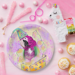 Prato De Papel Papagaio