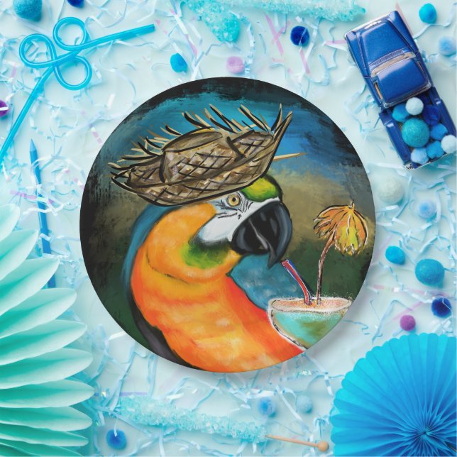 Prato De Papel Papagaios de Festa (Festa)