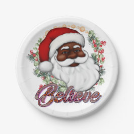 Prato De Papel Papais noeis Negros Acreditam que Melanin Man dá o