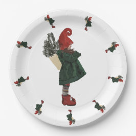 Prato De Papel Papéis de Natal - Anel na Alegria