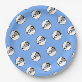 Prato De Papel Papéis do Partido Esportivo Lacrosse