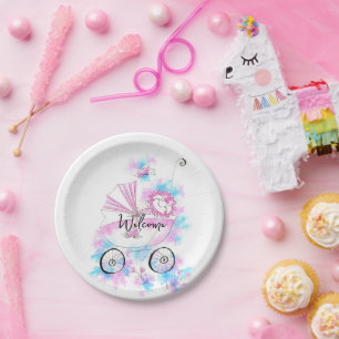 Prato De Papel Papel de Arte Cachorro Pam Aqua Pia-Cor-de-Água Ro