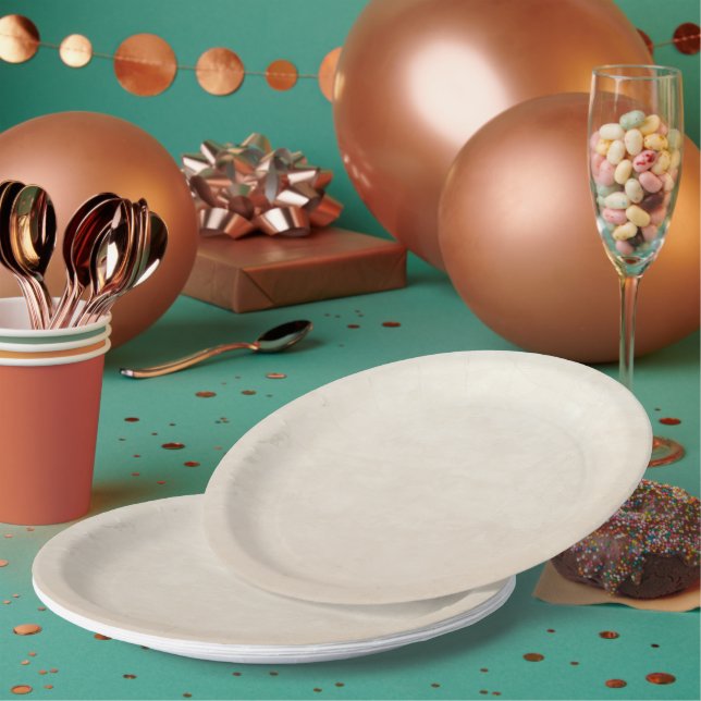 Prato De Papel Papel de Parede Creme Vitoriano (Múltiplo)