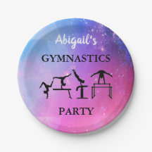 Papelada do Partido da Ginástica com o nome dela!