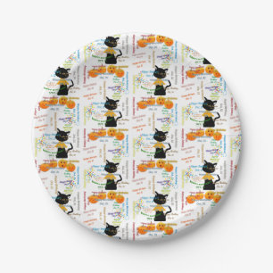 Prato De Papel Papelão, 31 de outubro, Aniversário