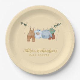 Prato De Papel Papelão-preto-branco-pastel