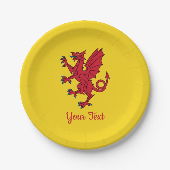 Prato De Papel Paper Plate (Frente)