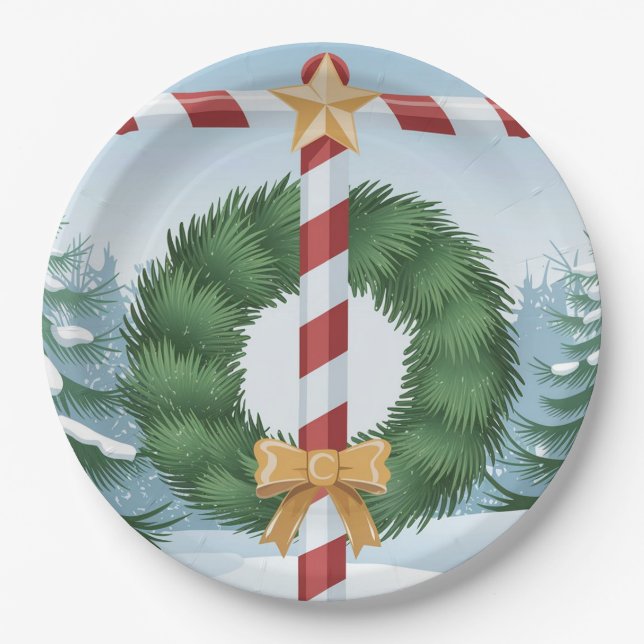 Prato De Papel Paper Plate (Frente)