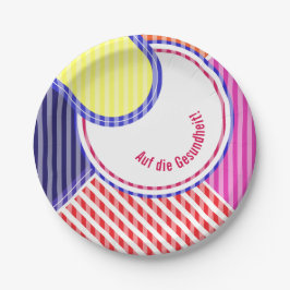 Prato De Papel Papierteller abgestimmt