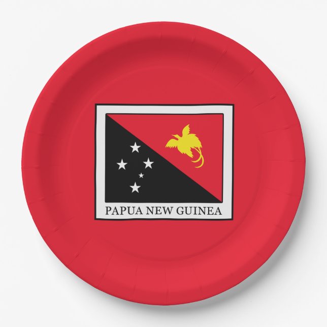 Prato De Papel Papua-Nova Guiné (Frente)