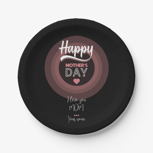 Prato De Papel Para alguém muito especial (Frente)