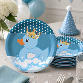 Prato de Papel para Festa de Aniversário Pato de B