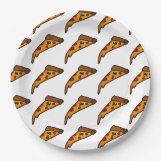Prato de Papel para Festa de Pizza
